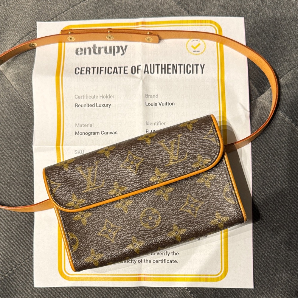 Vintage Louis Vuitton Pochette Florentine Monogram